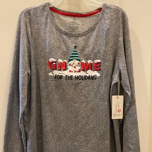 Women’s Small (4-6) Sweet Treasure Christmas Gnome Pajama